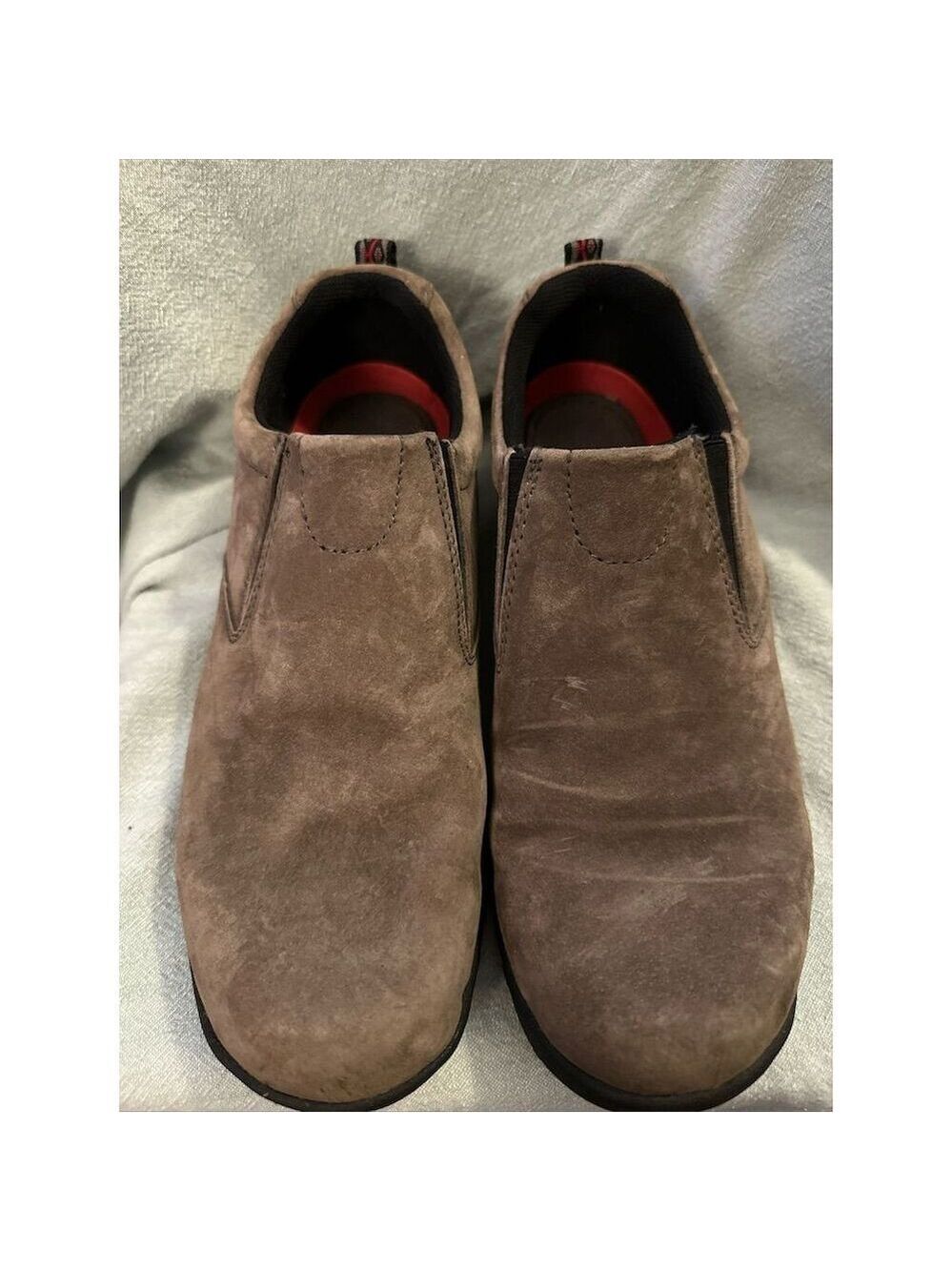 Eddie Bauer Men's Brown Slip-On Shoes Size 9.5 Casual Comfort